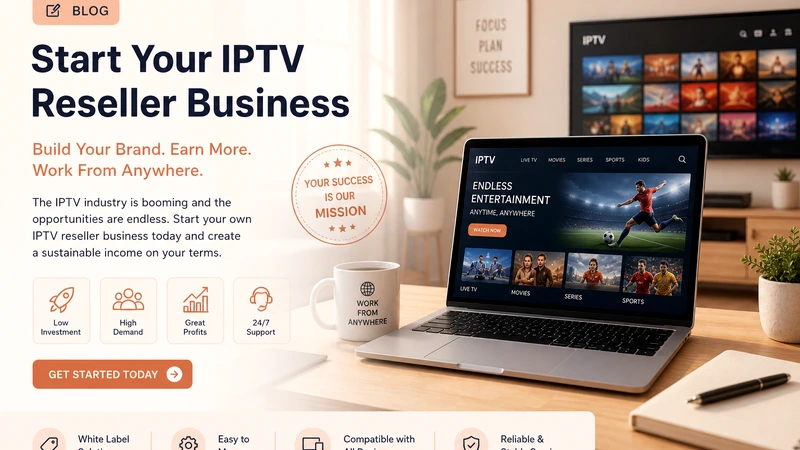 ROOM IPTV Reseller werden 2026
